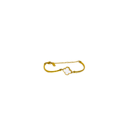 Clover Bangle Bracelet