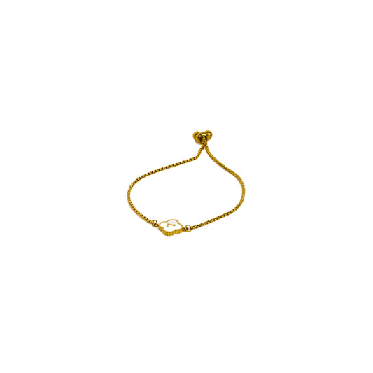 Initial Clover Bracelets