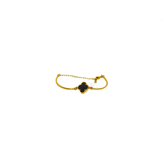 Clover Bangle Bracelet
