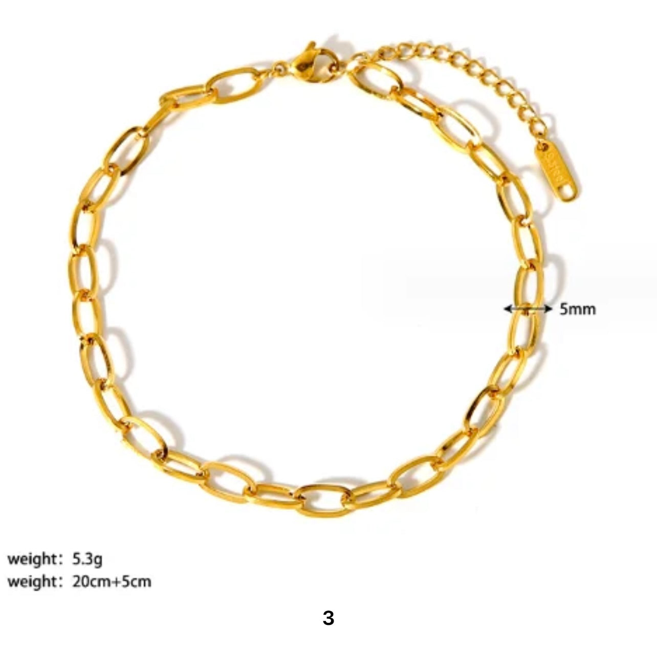 Bracelet de cheville Farah 