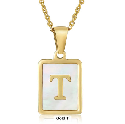 Initial Necklaces