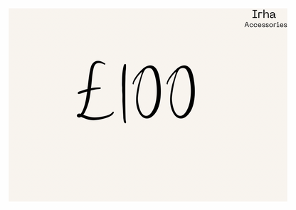 Tarjeta de regalo de Irha UK 