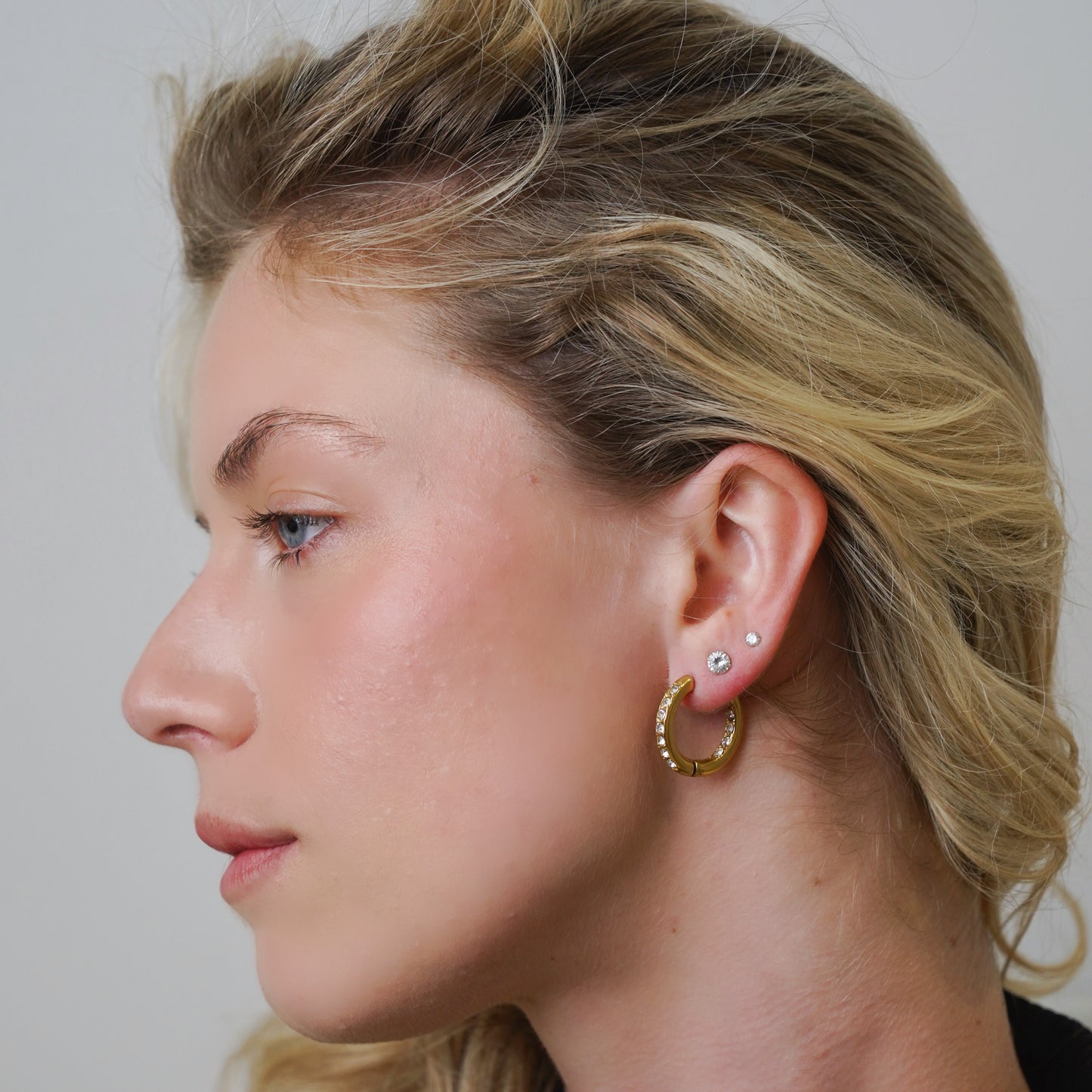 Ivy Diamond Hoops