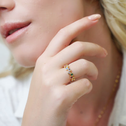 Multi Colored Ring