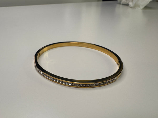 Lyla bangle and Laura CZ ring BP1