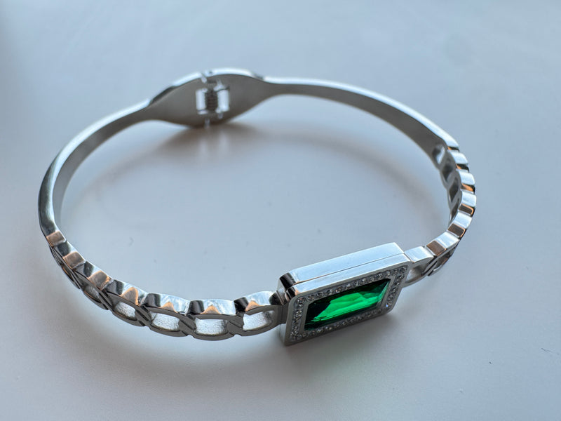 Ani Emerald Bangle