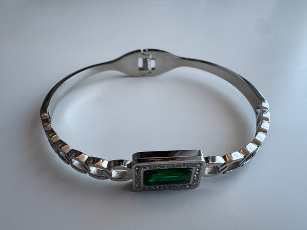 Ani Emerald Bangle