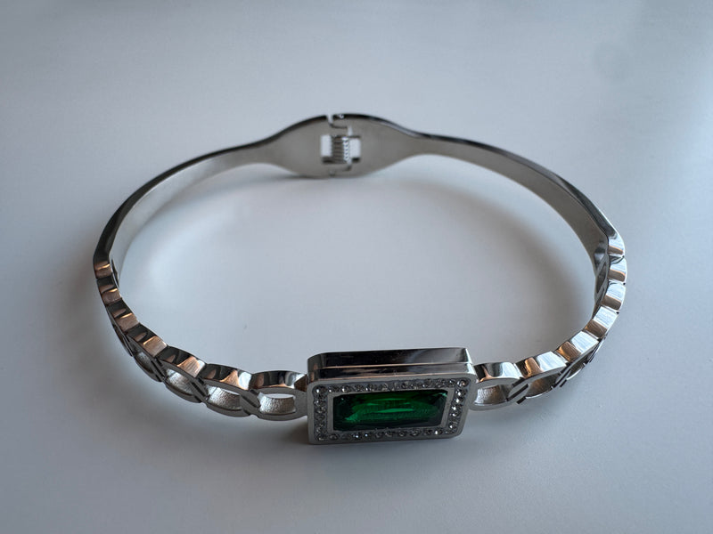 Ani Emerald Bangle