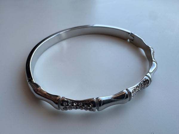 Bamboo Diamond Bangle