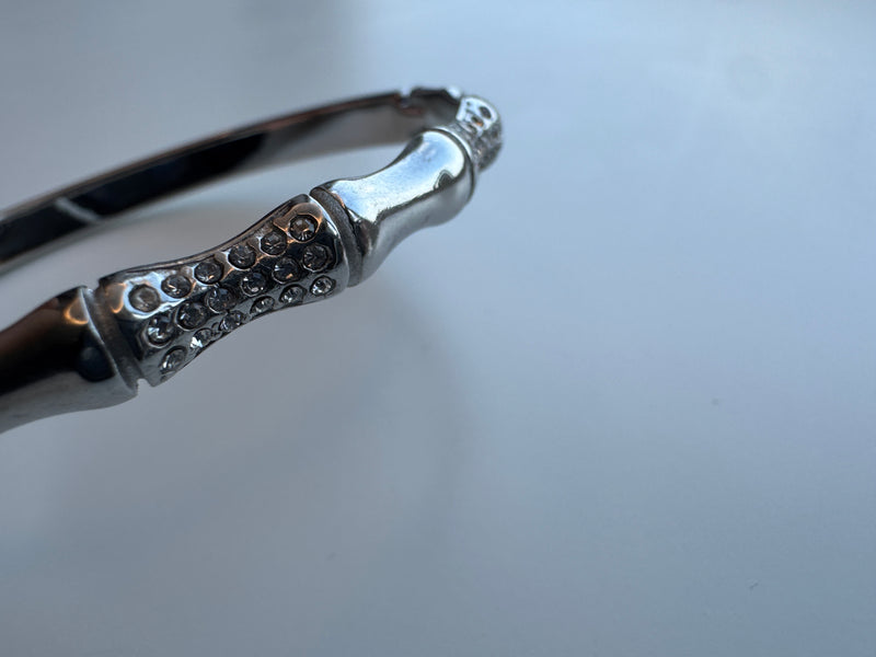 Bamboo Diamond Bangle