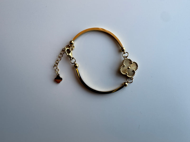 Clover Bangle Bracelet