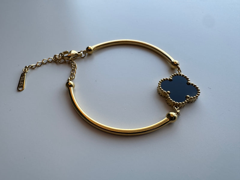 Clover Bangle Bracelet