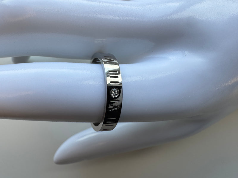 Roman Number Bangle and Ring BP2