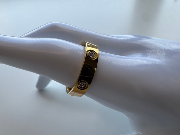 Noura Diamond Ring Band