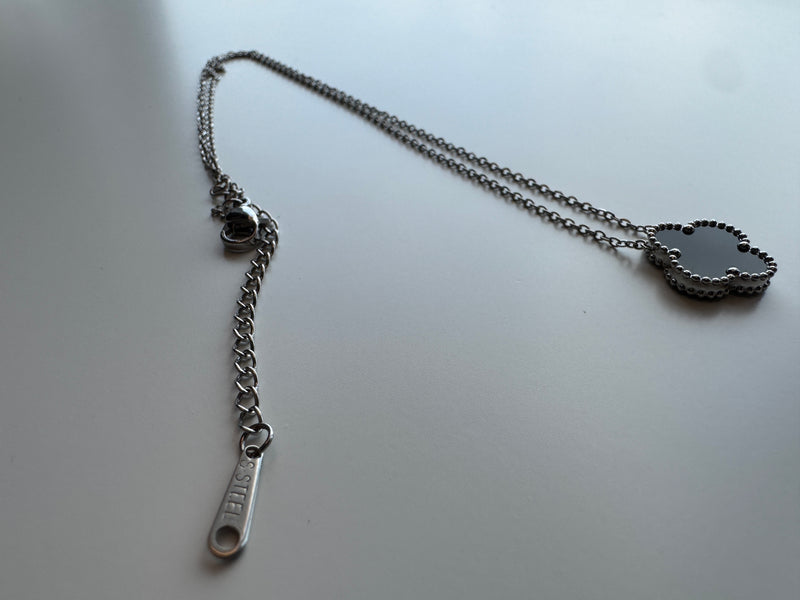Hope Four Clover Necklace (Silver)