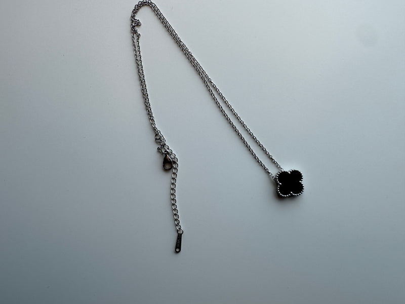 Hope Four Clover Necklace (Silver)