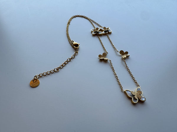 Bumblebee Butterfuly Necklace