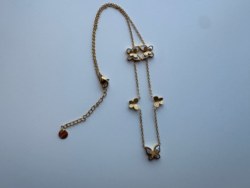 Bumblebee Butterfuly Necklace