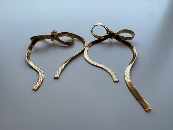 Nova Bow Earrings