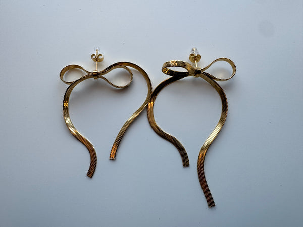 Nova Bow Earrings
