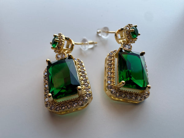 Emerald Earrings