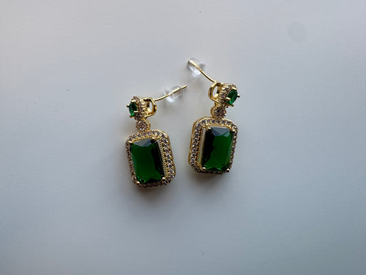 Emerald Earrings
