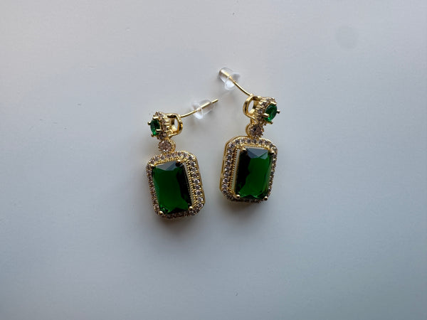 Emerald Earrings