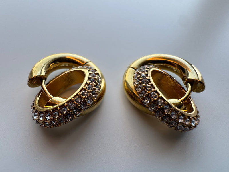 Diamas Two Style Hoops