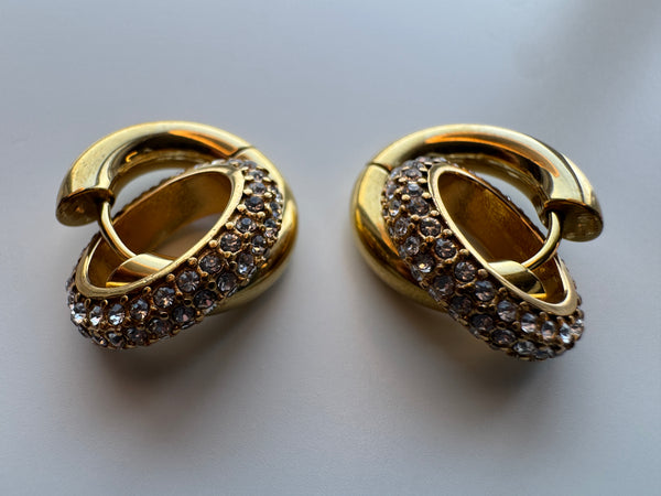 Diamas Two Style Hoops