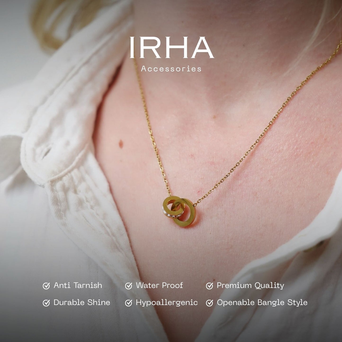 Irha Roman Number Necklace