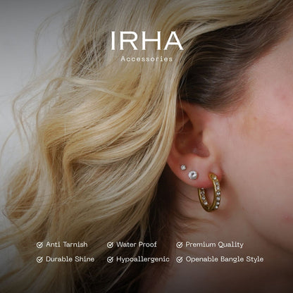 Ivy Diamond Hoops