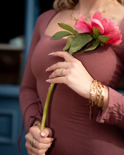 The Birthstone Band Ring