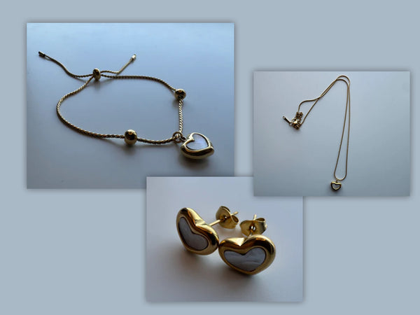 Affection Necklace and Bracelet